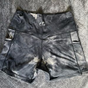 CNC Tie-Dye 4” Shorts with pockets